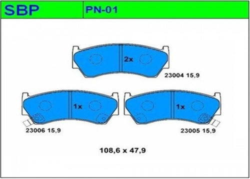 Ön Balata Almera 2000-2002
