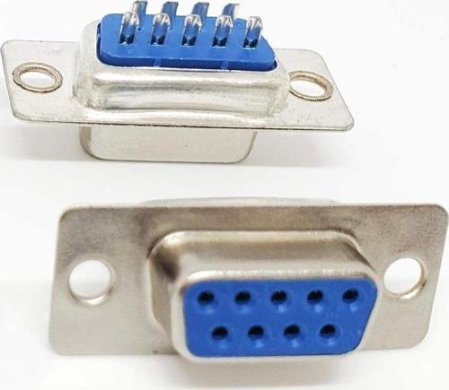 9 pin dişi konnektör 100 adet