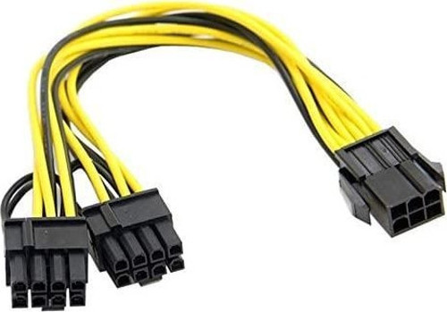 6 pin to 2x8 pin Ekran Kartı Power Çevirici