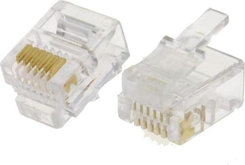Rj12 Jack 6 pin 100 Adet