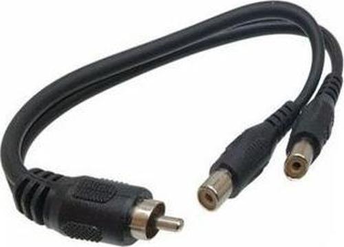Rca Çoklayıcı Kablo (1 erkek 2 dişi)