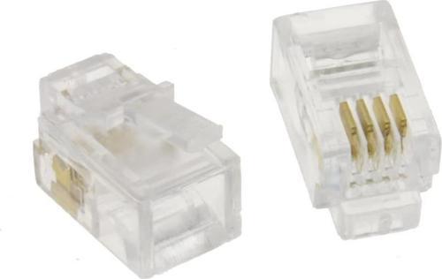 4p/4c Rj9 Jack 4 pin 100 adet