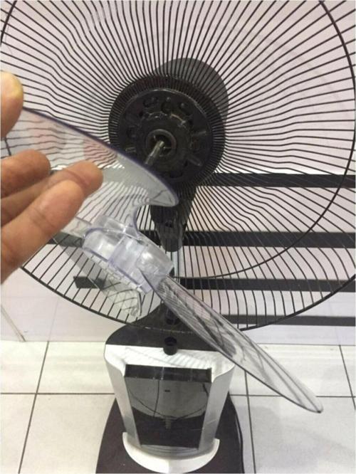 Tüm Markalarla Uyumlu Universal Ermiya En Iyi Kalite Vantilatör Pervanesi 36 Cm