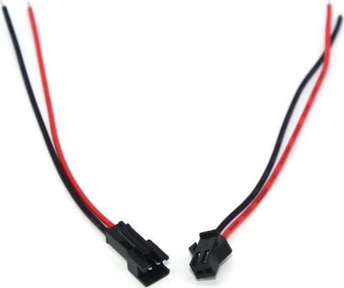 2 Pin Dişi-Erkek Dc Kablo 10 adet