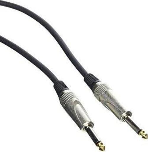 6.3 mm Mono Enstürman Kablosu 2 metre (gitar,bağlama,vs.)