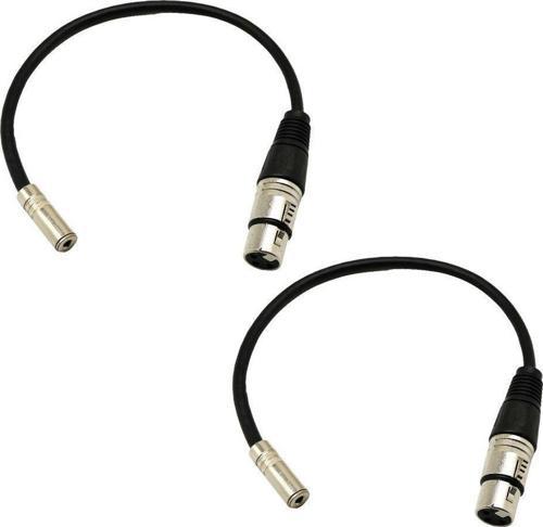 Xlr Dişi-3.5 mm Dişi Stereo Çevirici
