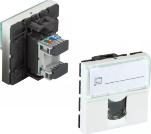 Cat6 Rj45 Priz Modülü 45x45 mm