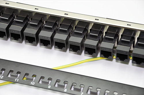 24 Port Pach Panel Modüler Dİşi-Dişi Ara Keystone Jacklı