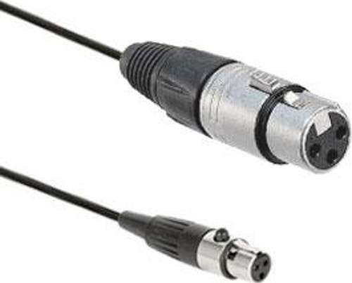 3 Pin Mini Xlr Dişi- Xlr Dişi Kablo 2 metre