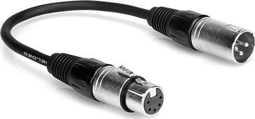 5-Pin XLR Dişi to 3-Pin XLR Erkek DMX Adaptör Kablo 1 Metre