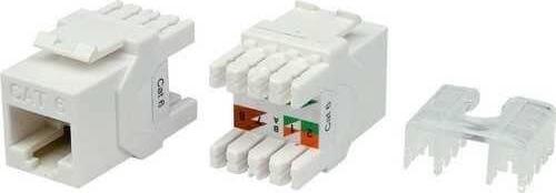Cat6 Keystone Jack 180 derece