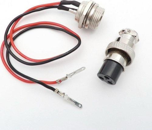 Elektrikli Scooter Şarj soketi 3 pin