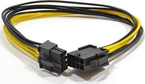 8 pin PCI-E ekran Kartı power uzatma kablo 1 metre