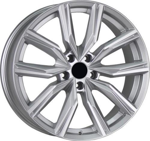 -158-03 7.5x17"-5x100 ET35 57.06 Crystal Silver Jant (4 Adet)