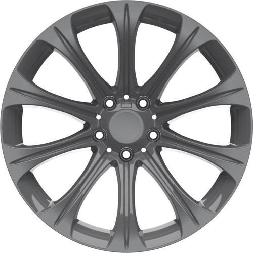 -19175-1-03 9.0x19"-5x120 ET14 72.6 Titanium Jant (4 Adet)