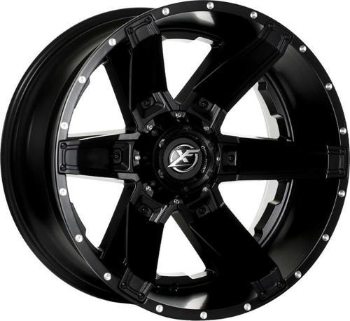 -214-01 12.0x20" -6x139.7 ET-44 110 Matt Black Jant (4 Adet)