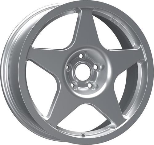 -DY1327-30 7.0x17" -4x108 ET35 63.4 Silver Jant (4 Adet)