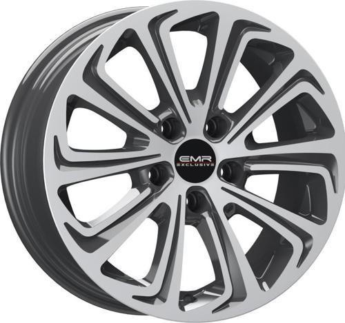 -G690-88 7.0x16" -4x108 ET25 73.1 Titan Grey Diamond Jant (4 Adet)