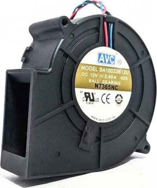 Avc 12V Salyangoz Fan Çift Bilyalı