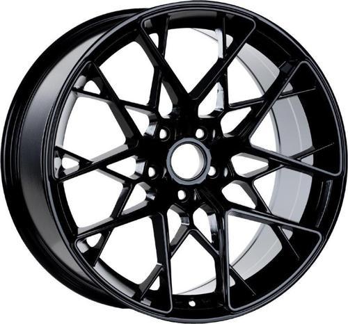 -O10-06 9.5x19" -5x114.3 ET38 73.1 GLOSS BLACK PAINTED Jant (4 Adet)