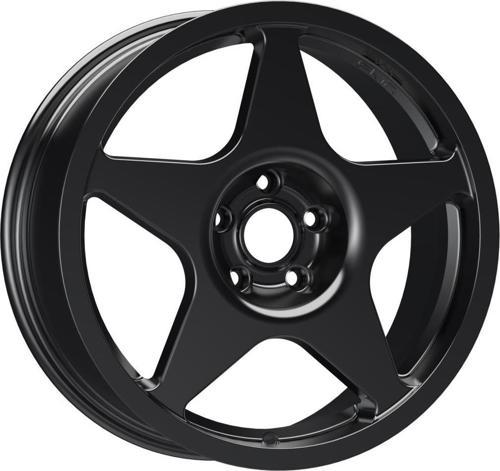 -DY1327-44 7.0x17" -5x114.3 ET35 73.1 Hyper Black Jant (4 Adet)