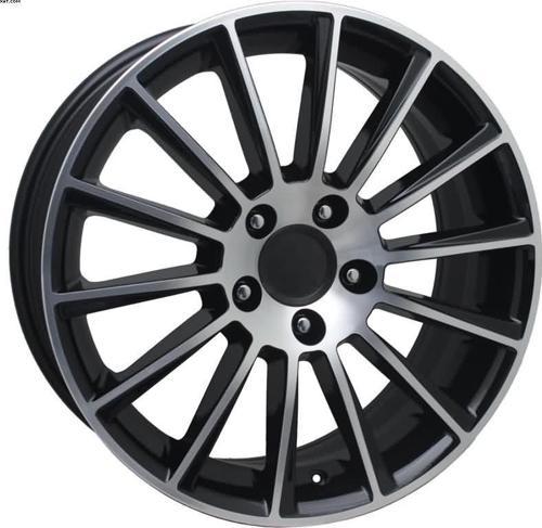 -EW02-08 9.0x18" -5x112 ET50 66.6 Black Diamond Jant (4 Adet)