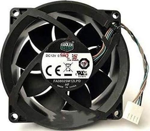 CoolerMaster 12V 0.50A  80*80*25mm 4pin Pwm İşlemci Soğutucu Fan