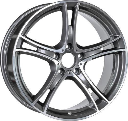 -19247-12 9.0x19" -5x120 ET45 66.6 Titan Diamond Jant (4 Adet)