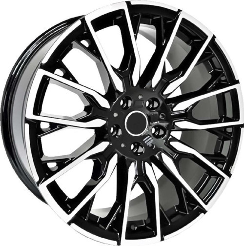 -A364-01 8.5x19"-5x112 ET30 66.6 Black Diamond Jant (4 Adet)