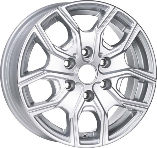 -E314-01 6.5x16" -6x130 ET50 84.1 Crsytal Silver Jant (4 Adet)