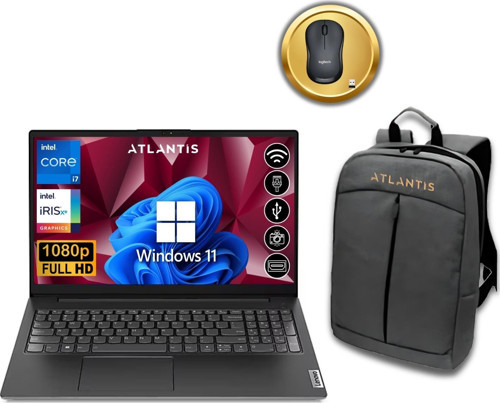 V15 G3 IAP i7-1255U 40GB 2TB M.2 SSD 82TT00QPTX ATL47 15.6" W11Pro Notebook Çanta & Mouse