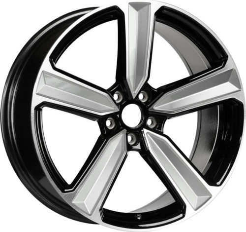 -S1030-03 7.5x17" -5x112 ET35 73.1 Deep Black Silver Diamond Jant (4 Adet)