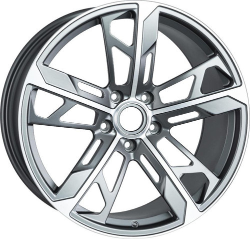 -1150-02 9.5Jx21" -5x130 ET60 71.56 TITAN GREY MACHINED FACE Jant (4 Adet)