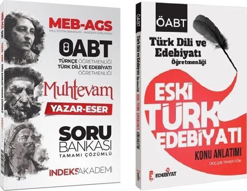 Edebiyat TV + İndeks 2025 ÖABT MEB-AGS TDE Eski Türk Edebiyatı Konu + Muhteva Yazar Eser Soru 2 li