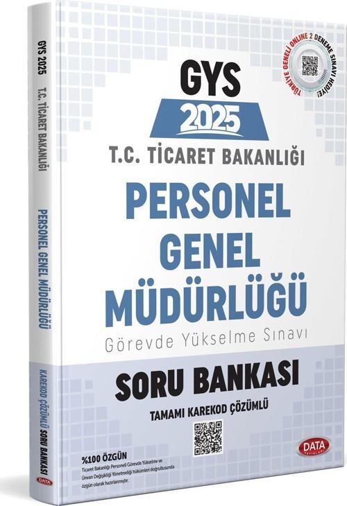 Data 2025 Ticaret Bakanlığı Personel Genel Müdürlüğü GYS Soru Bankası - Karekod Çözümlü