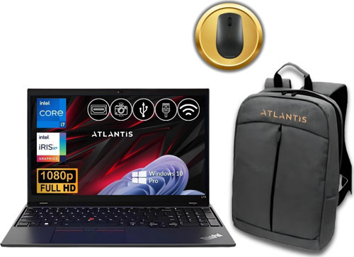 ThinkPad L15 i7-1255U 24GB 256GB M.2 SSD 21C30074TX ATL24 15.6" W10Pro Notebook+ Çanta&Mouse