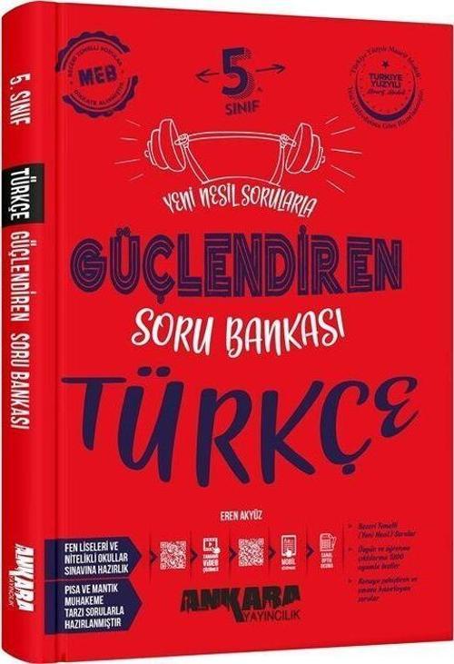 Ankara Yayıncılık 5. Sınıf Türkçe Güçlendiren Soru Bankası
