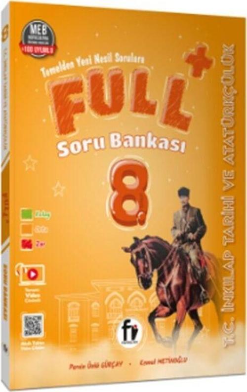 Fi Yayınları 8. Sınıf T.C. İnkılap Tarihi ve Atatürkçülük FULL Soru Bankası