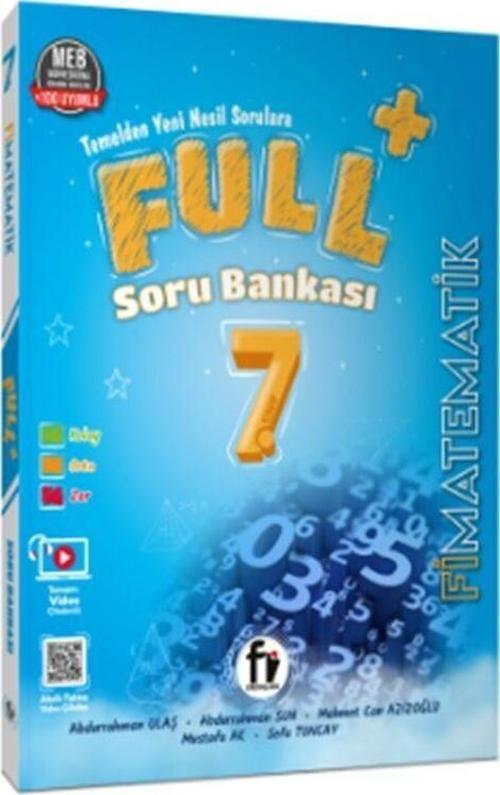 Fi Yayınları 7. Sınıf Matematik FULL Soru Bankası