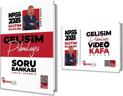Hoca Kafası KPSS Eğitim Bilimleri Gelişim Psikolojisi Ders Notları ve Soru 2li Set