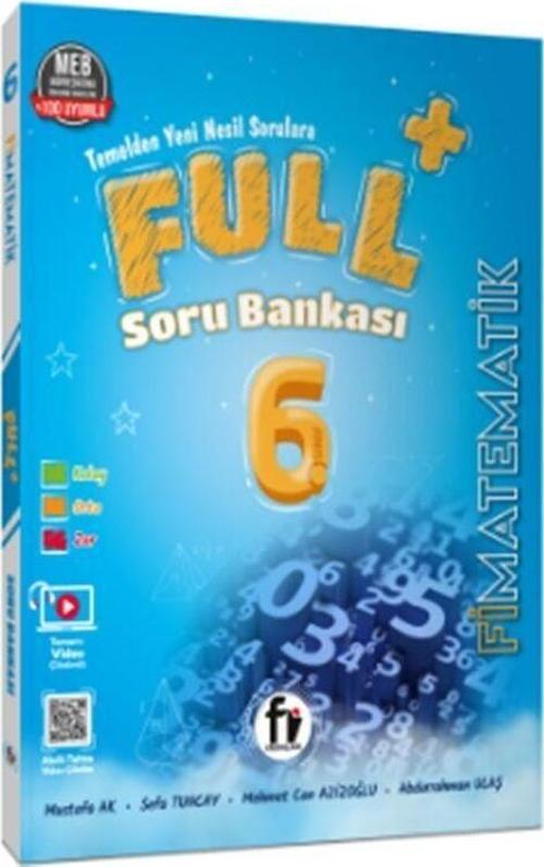 Fi Yayınları 6. Sınıf Fİ Matematik FULL Soru Bankası