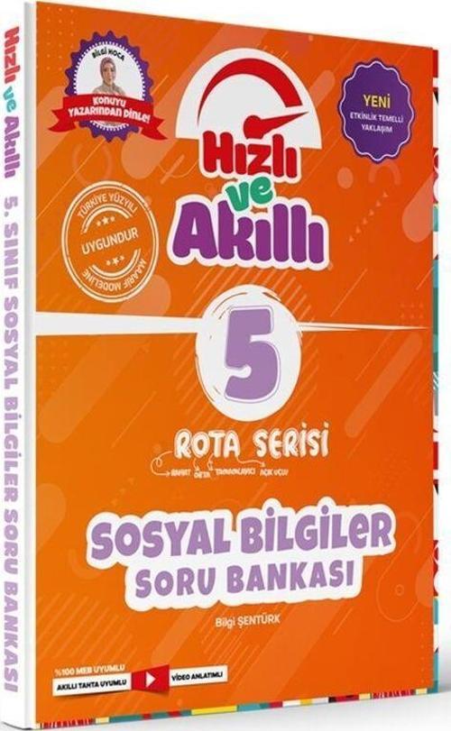Tammat Yayıncılık 5. Sınıf Sosyal Bilgiler Rota Serisi Hızlı ve Akıllı Soru Bankası