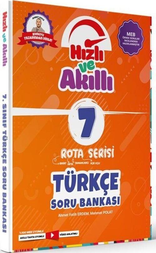 Tammat Yayıncılık 7. Sınıf Türkçe Rota Serisi Hızlı ve Akıllı Soru Bankası