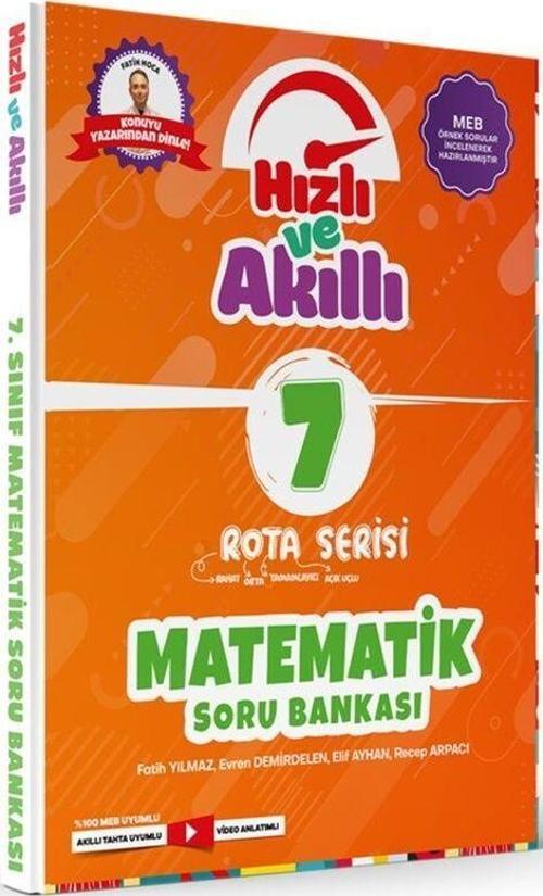 Tammat Yayıncılık 7. Sınıf Matematik Rota Serisi Hızlı ve Akıllı Soru Bankası