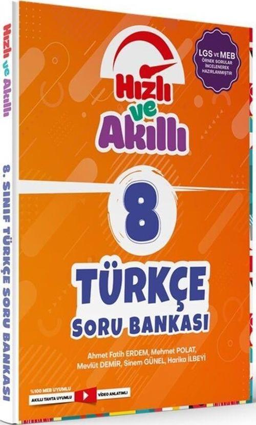 Tammat Yayıncılık 8. Sınıf LGS Türkçe Hızlı ve Akıllı Soru Bankası