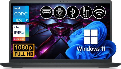 Inspiron 3520 İ5-1235U 24GB 256GB M.2 SSD I35201003U ATL24 15.6" W11Pro Taşınabilir Bilgisayar