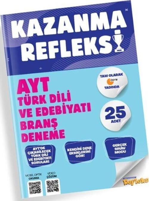 Tammat Yayıncılık AYT Türk Dili ve Edebiyatı Kazanma Refleksi Branş Deneme