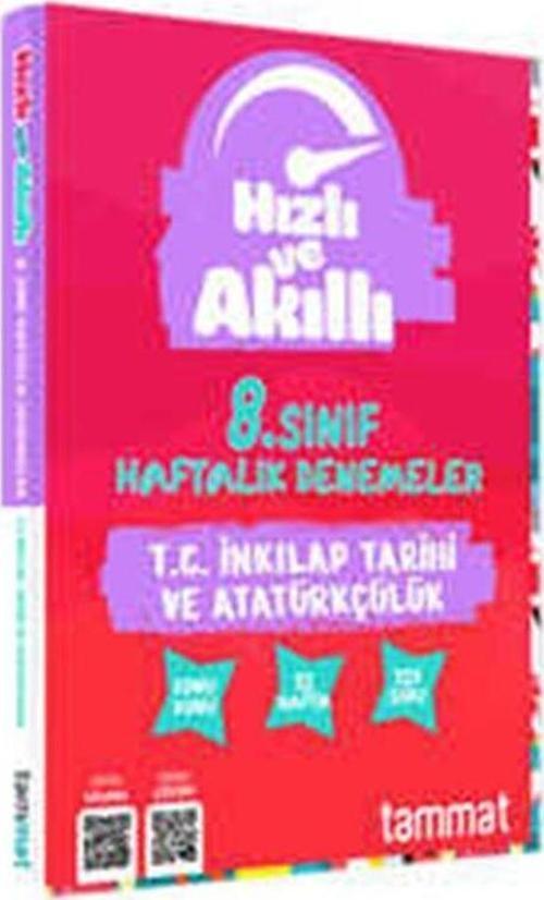 Tammat Yayıncılık 8. Sınıf 32 Haftalık T.C. İnkılap Tarihi ve Atatürkçülük Branş Denemesi