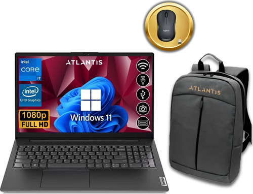 V15 G3 IAP i7-1255U 8GB 256 GB M.2 SSD 82TT00QPTX ATL32 15.6" W11Pro Notebook Çanta & Mouse
