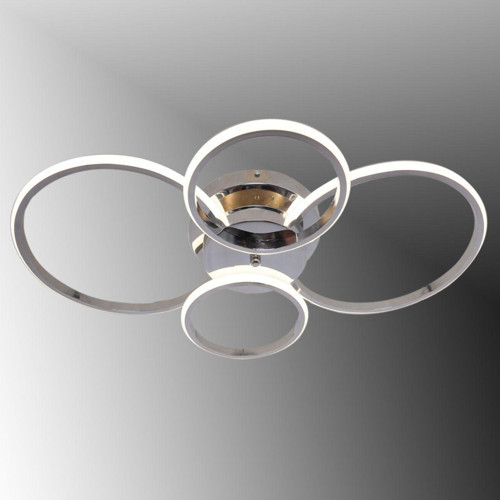 Tt035-4-Kr Drone Modeli Krom Kaplama 4 Lü ( Beyaz Işık ) Led Avize